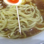 らーめん  忍者 - 麺の太さ質感