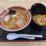 金長 - ラーメンとミニ親子丼