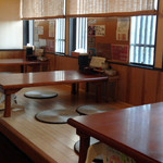 明豊うどん - 小上がり席