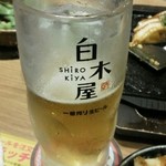 白木屋 - 発泡酒の生です。
      