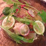 富士屋本店グリルバー - イサキのカルパッチョ