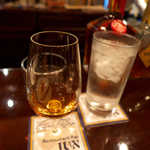 Restaurant Bar JUN - キングオブキングス・ストーンジャック14y（￥900）。オールドパーに含まれる原酒のひとつ