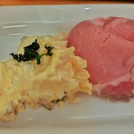 ビストロ マキムシ - お通し（自家製ロースハム）