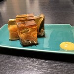 ふぐ 牧野 - からしが辛いですので、ご注意