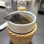 ふぐ 牧野 - ひれ酒