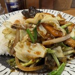 麺飯食堂 なかじま - 「日替りSET」の「ホイコーロー丼」
                                2025年2月13日