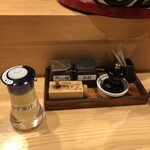 自家製麺 ロビンソン - 柚子果汁　　　薬味