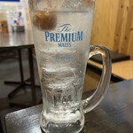 浜焼活貝 いさむ - 赤兎馬ソーダ