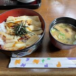 お食事処 大漁 - 丼と味噌汁