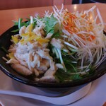 幸楽苑 - 柚子塩ラーメン＋千切りネギ