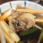 手打ち蕎麦ひまわり - すっぽんの身