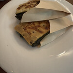 Trattoria Annamaria - ほうれん草一束使うそう