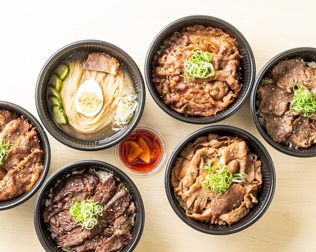 カルビ丼と冷麺 やま丼 - 長町南（丼）の写真
