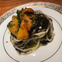 トムクリオーザ - うに、のり　パスタ