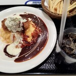 おむらいす亭 - 料理写真:チーズのグラコロオムライス