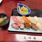 尾州鮨 東札幌店 - なでしこ1,800円