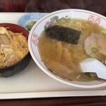 三重食堂 - ミニカツ丼セット¥680