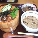 田毎 日置江店 - てこねずし定食・冷たい蕎麦