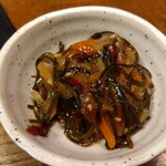 う成ル - お通し（松前漬け）