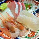 うみの宿　さへい - せいこ丼（お刺身付き）