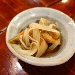 宗平 - お通し　白身魚の南蛮漬け350円