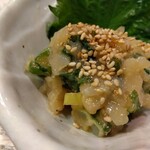 う成ル - スルメイカのなめろう