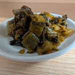 白龍ラーメン - 辛子高菜