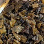 白龍ラーメン - 辛子高菜