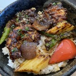 CHINESE DINING 瑞 - 蝦とフレッシュ野菜丼【２】