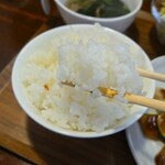 キッチン ブルー グローブ - ご飯が進む