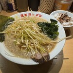 ○新 ネギラーメン - コテコテラーメン　チャ飯