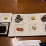 槐 - あん肝、からすみ・・