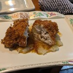 槐 - 白子のフライ