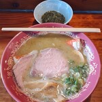 浜堂ラーメン - 白味噌海苔白湯麺と、あわやのりこ