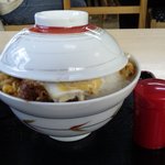 小鳥食堂 - カツ丼大盛