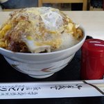 小鳥食堂 - カツ丼大盛ｵｰﾌﾟﾝ!