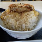 小鳥食堂 - カツ丼大盛　ＣＴｽｷｬﾝ