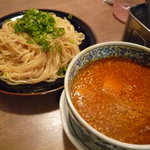 餃子 桜らん - ☆なぜかつけ麺もありましたのでオーダー致しましたぁ（＾ｖ＾）☆