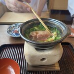 鎌倉 北じま - 猪肉苦味鍋
