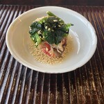 鎌倉 北じま - ナマコ、イバラがにもどき