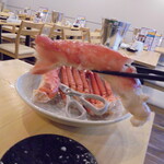 名古屋 かに銀 - タラバガニ　いただきます(^^♪