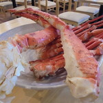 名古屋 かに銀 - タラバガニ　太くて長い脚