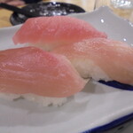 名古屋 かに銀 - 握り　マグロ・かんぱち