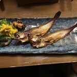 秋田こまち - ハタハタ醤油焼き