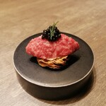 USHIGORO S. SHINJUKU - 和牛燻製タルタル