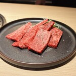 焼肉 六六六 - 和牛ミスジ