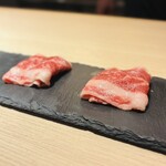 焼肉 六六六 - 蔓草牛のザブトン