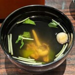 うなぎ 魚政 - 肝吸い