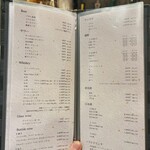 焼肉 六六六 - ドリンクメニュー①