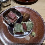 鮨ト酒肴 富かわ - 肉料理
